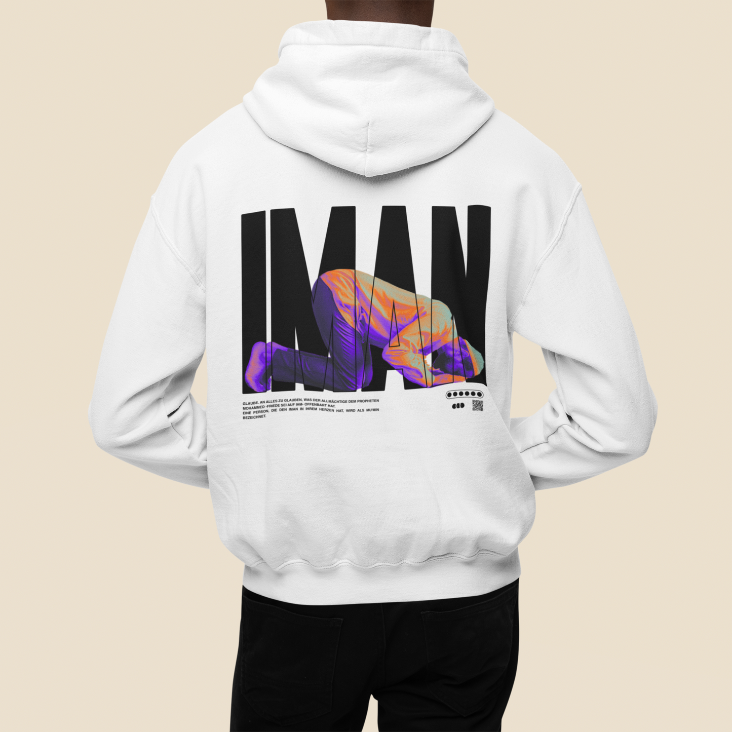 IMAN Oversized Hoodie / Unisex