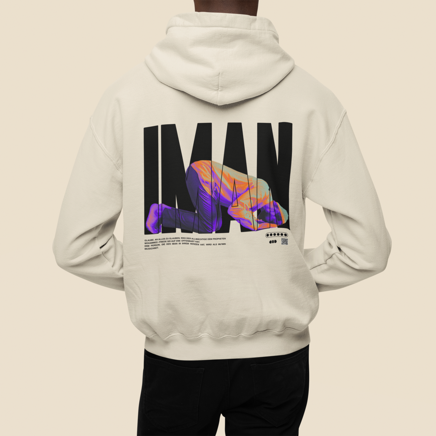 IMAN Oversized Hoodie / Unisex