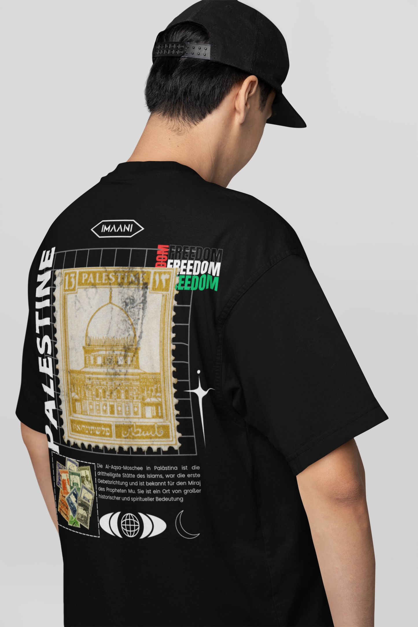 Palestinemarke Shirt - Premium Organic Oversize Blast